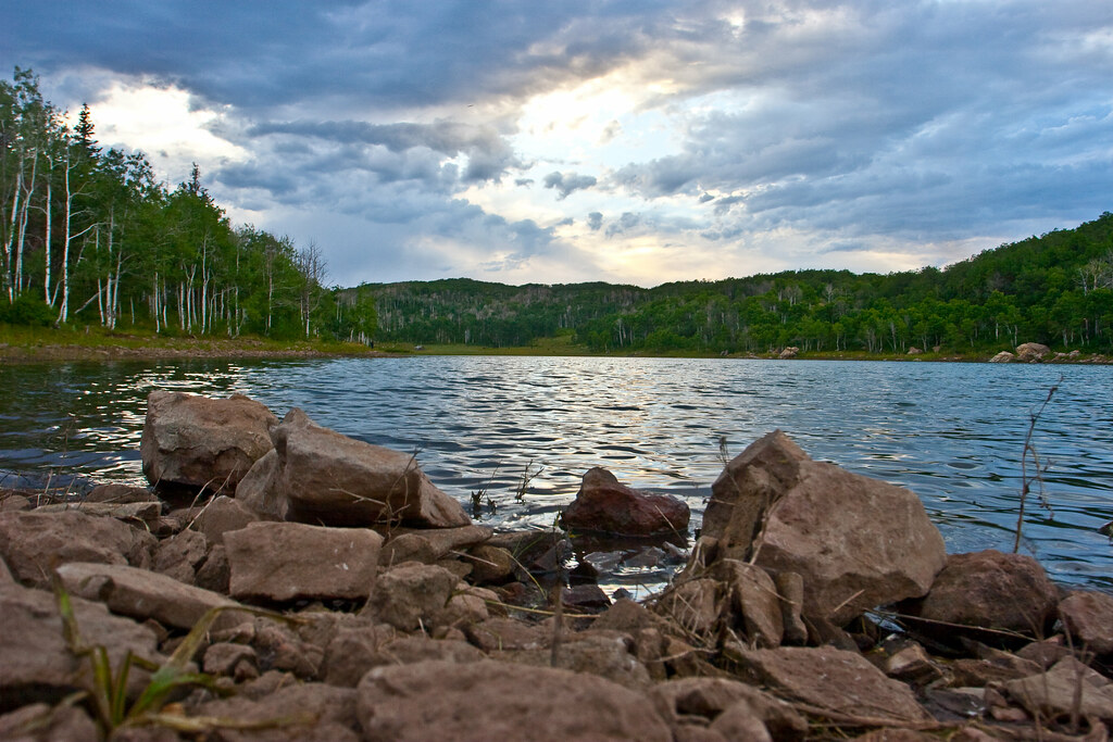 Lake Near Zion Kolob Terrace Lake near Zion National Park.… Flickr