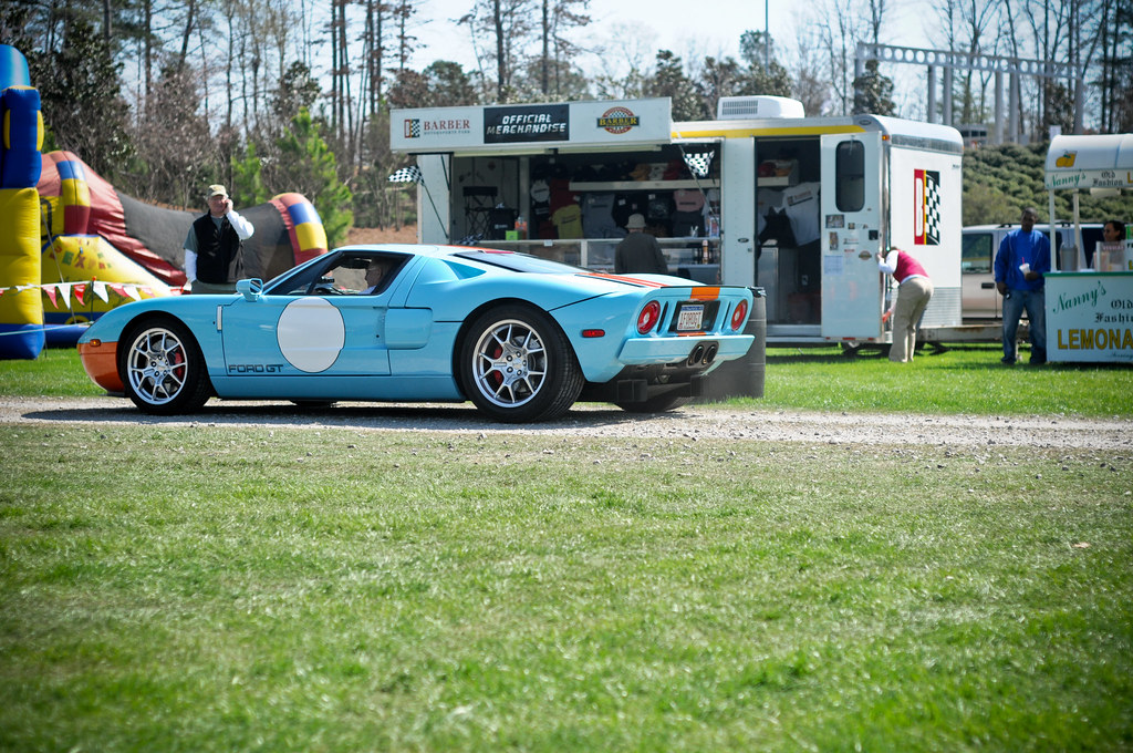 Gulf Paint Job GT Spotted! IRL Test and Tune at Barber Mot… Flickr