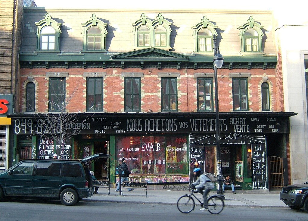 shopfront, montreal sprklg Flickr