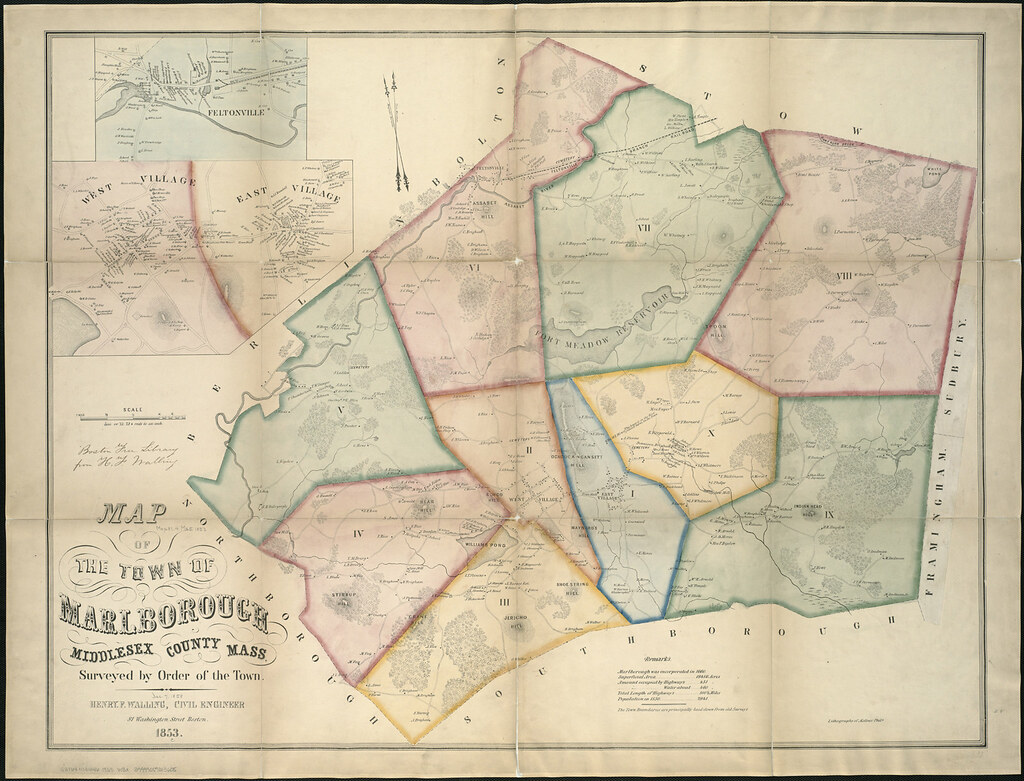 Map of the town of Marlborough Zoom into this map at maps.… Flickr