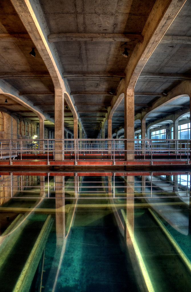 Water tank, R.C Harris water filtration plant, Toronto Flickr