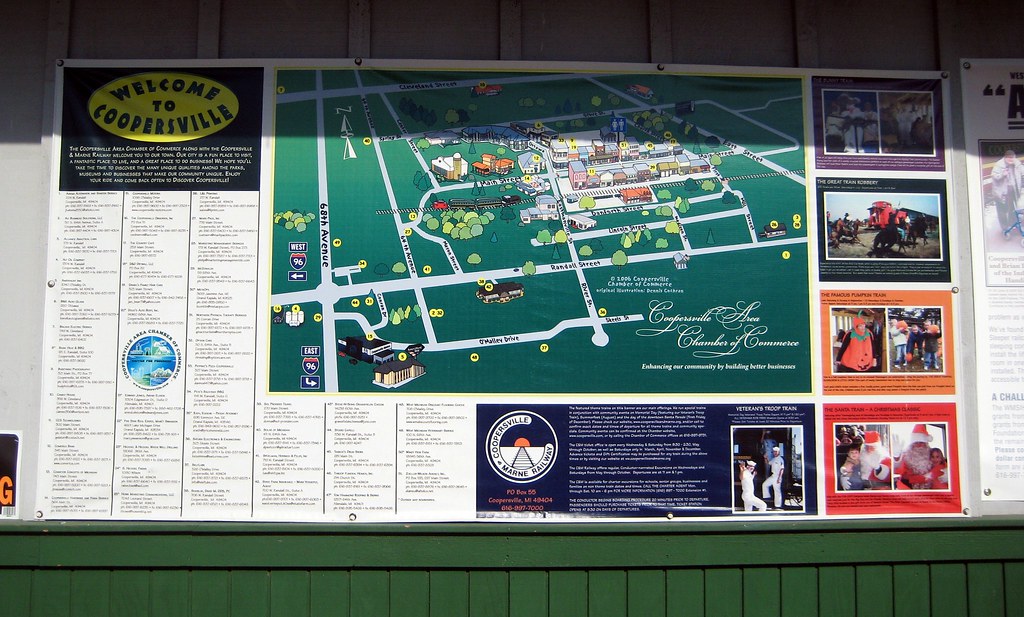 Coopersville Chamber of Commerce Map Brandon Bartoszek Flickr
