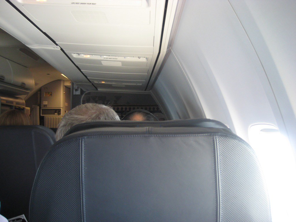 Alaska Airlines First Class new clean cabin, way to go AS!… Flickr