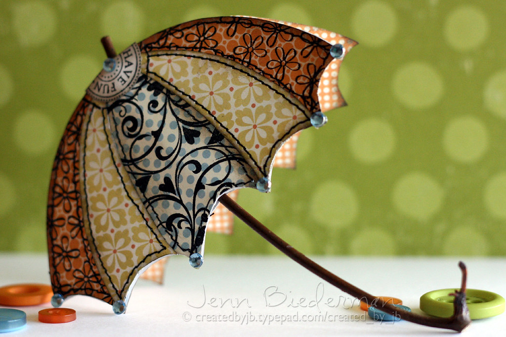 Have Fun Umbrella Umbrella card created for the HA "shapes… Flickr