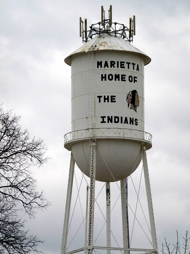 HOME OF THE INDIANS Marietta, Oklahoma robert e weston jr Flickr