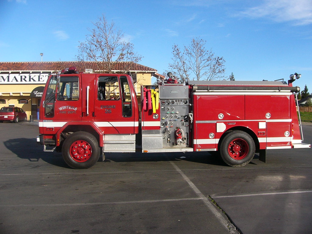 fire engine number 26 A part of the Winters Fire departmen… Flickr