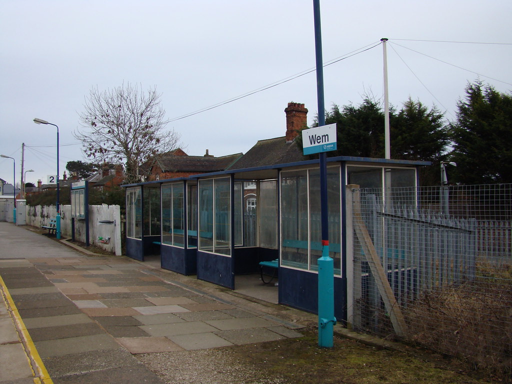 Wem Railway Station I had never heard of Wem until being s… Flickr