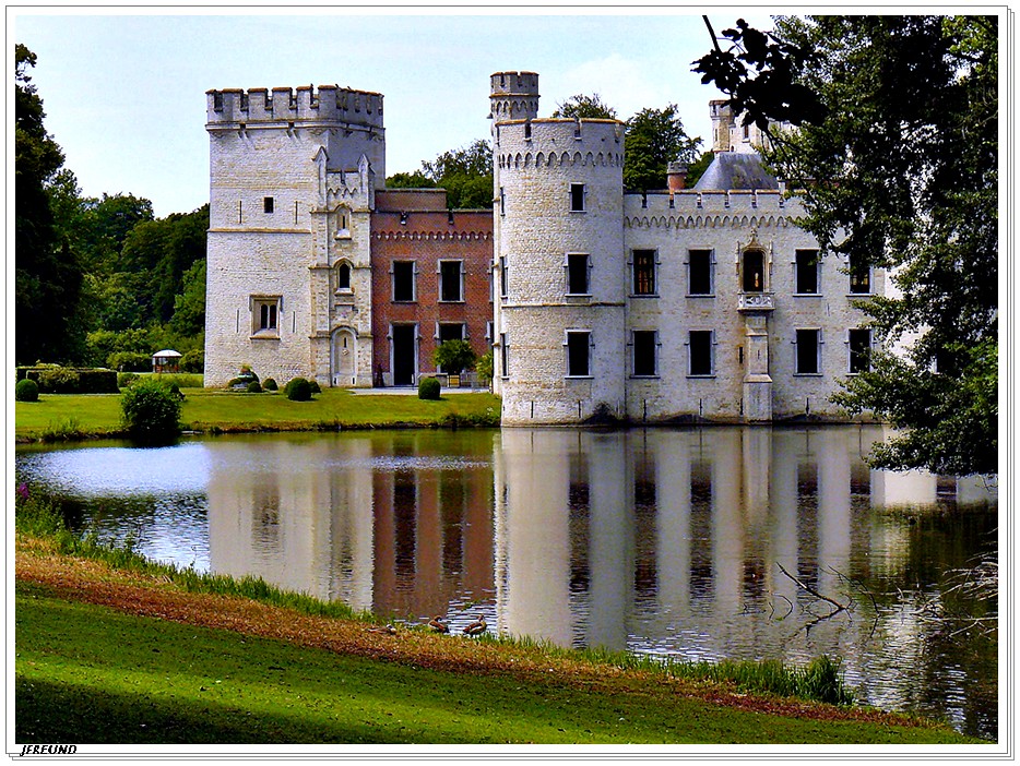 Bouchout Castle The 12thcentury Bouchout Castle, surround… Flickr