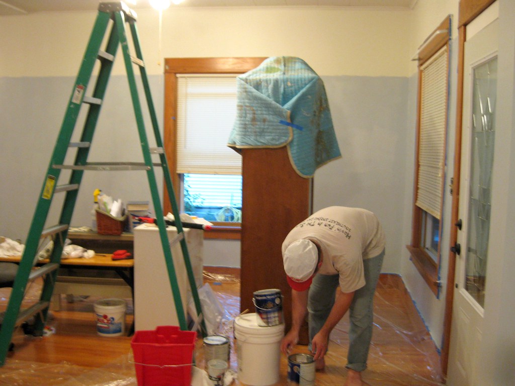 Painting the room Geoff and I painted the … Flickr