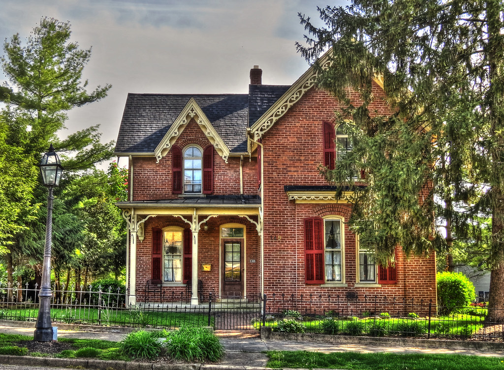 Historic Morris House in Circleville, Ohio Using a list of… Flickr