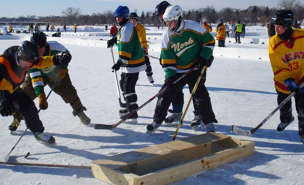 U.S. Pond Hockey Championships Josh Flickr