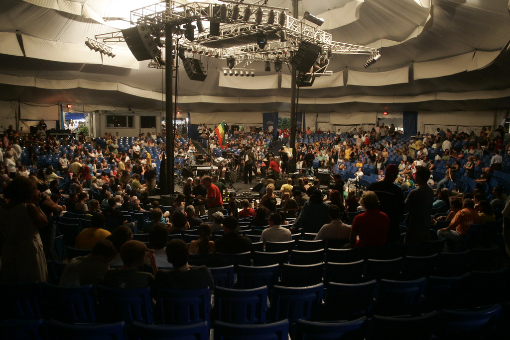Inside the Melody Tent Cape Cod Melody Tent Flickr
