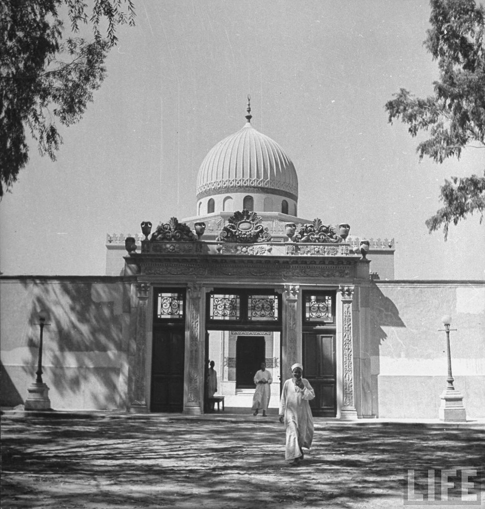 Khedive Tewfik Pasha's Mausoleum, Cairo Egypt (1947) Flickr