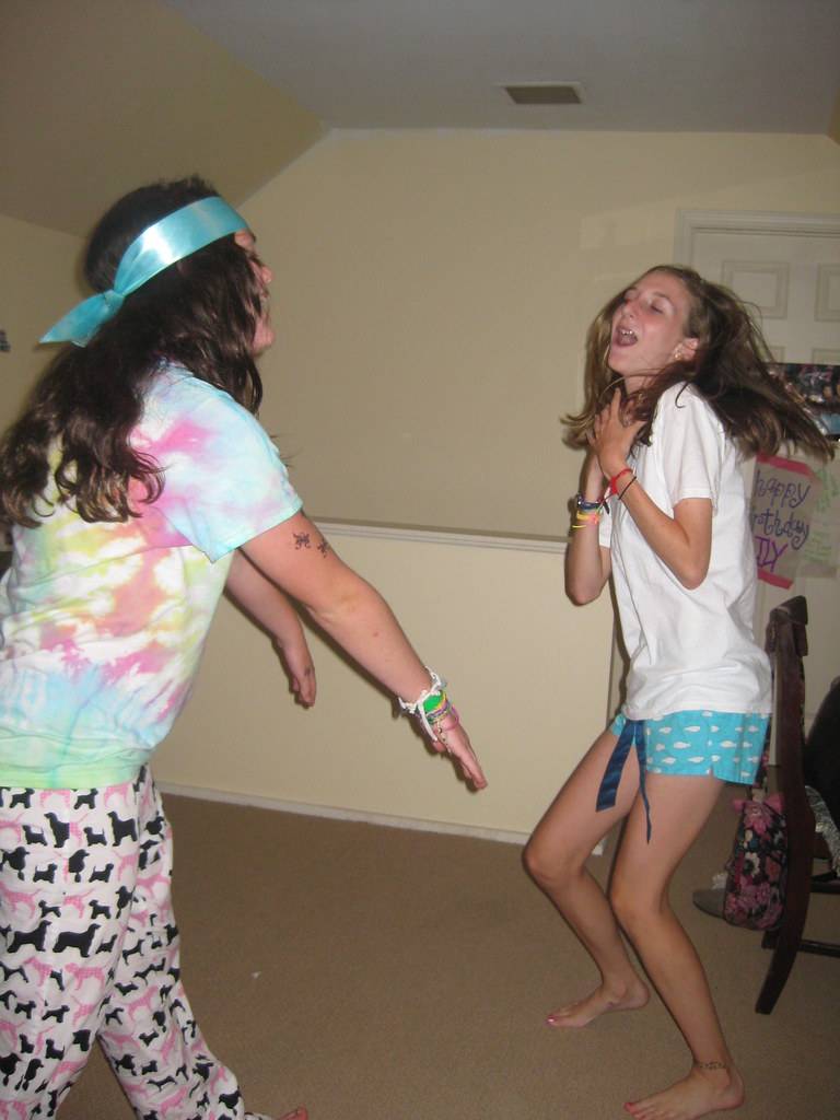 there's a party in your bedroom claire is basically in love with the alphabet Flickr