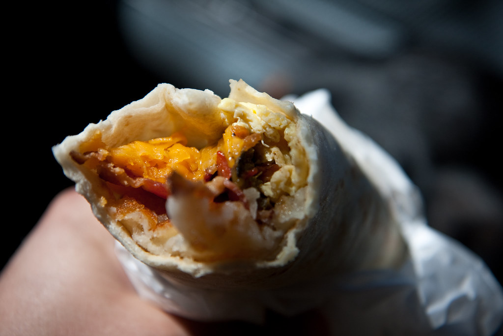 amazing breakfast burrito from "the frontier" in albuquerq… Flickr