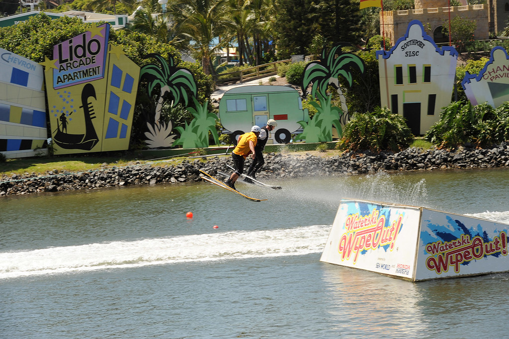 Sea World on the Gold Coast The water skiing show Flickr