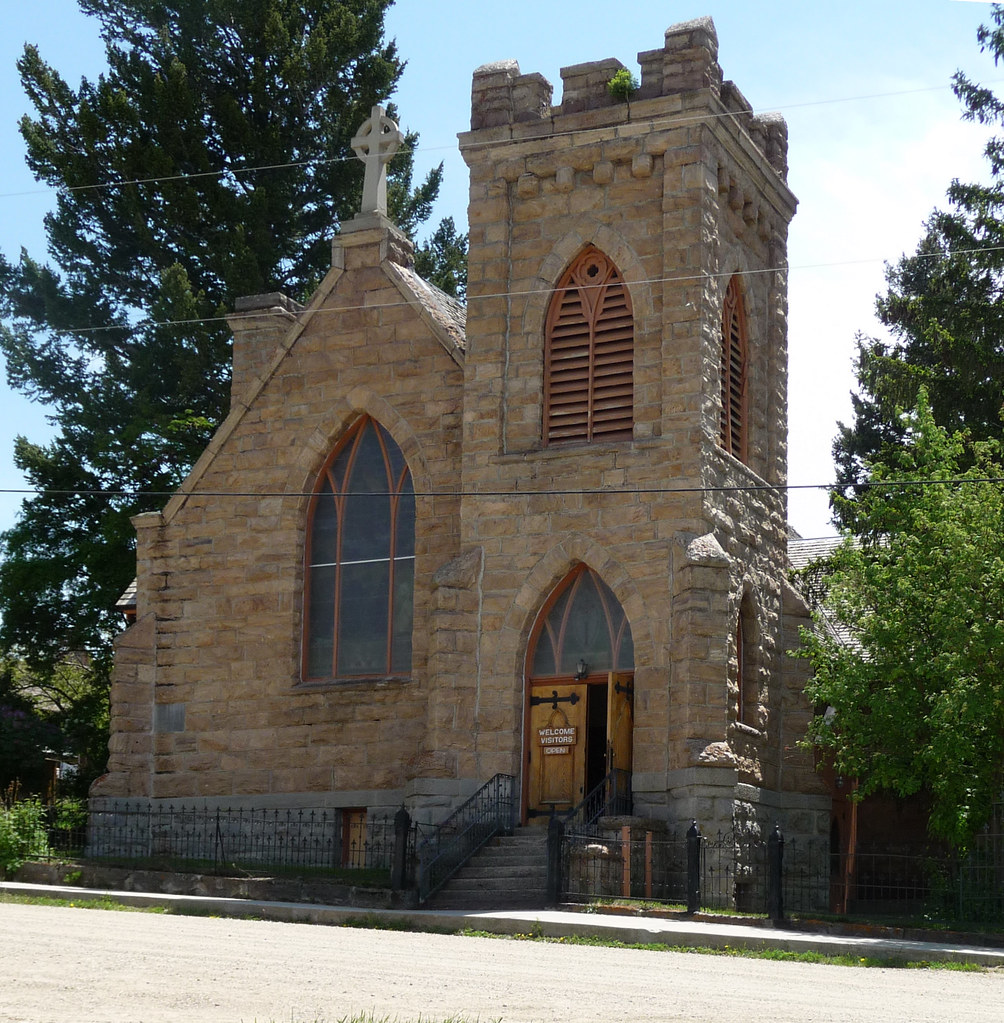 St. Paul's Episcopal Church, Virginia City, MT Built in 19… Flickr