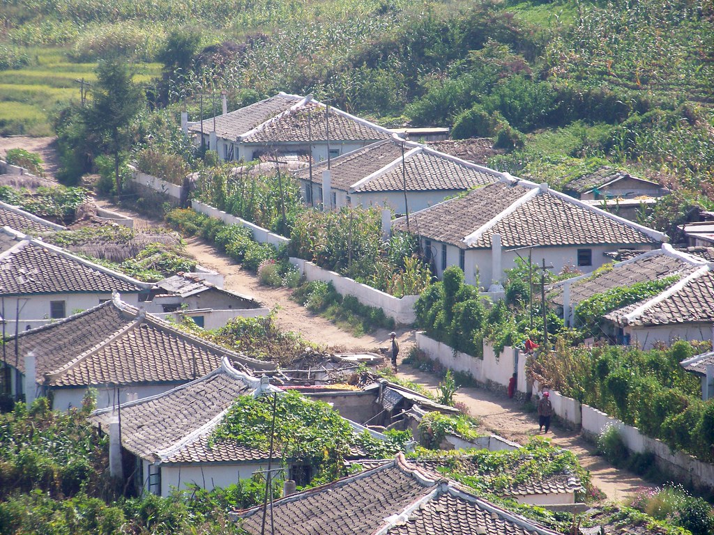 Rural Village North Korea A view of a rural village. The c… Flickr