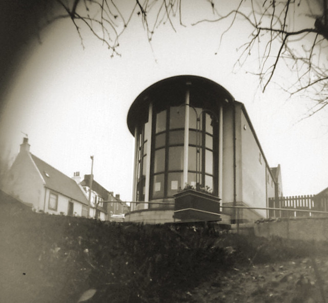 West Kilbride library pinhole image on paper Paper pre fla… Howard