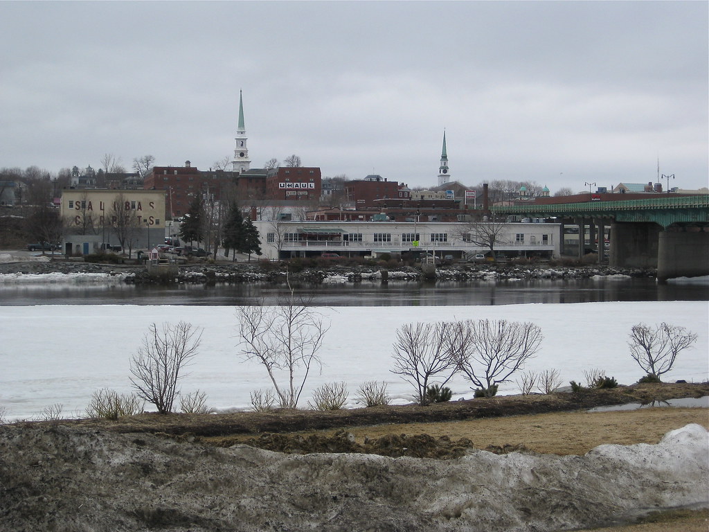 Bangor Spring Penobscot river. Bangor, Maine smilla4 Flickr