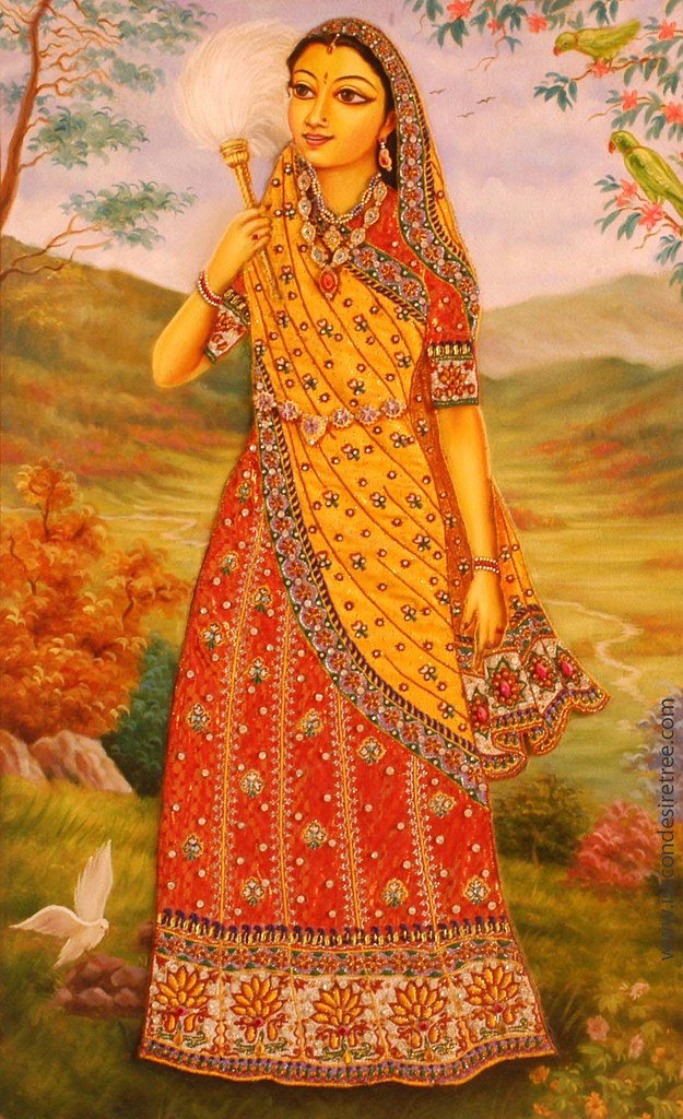 Sakhi Champaklata ISKCON desire tree 03 This Art poster … Flickr