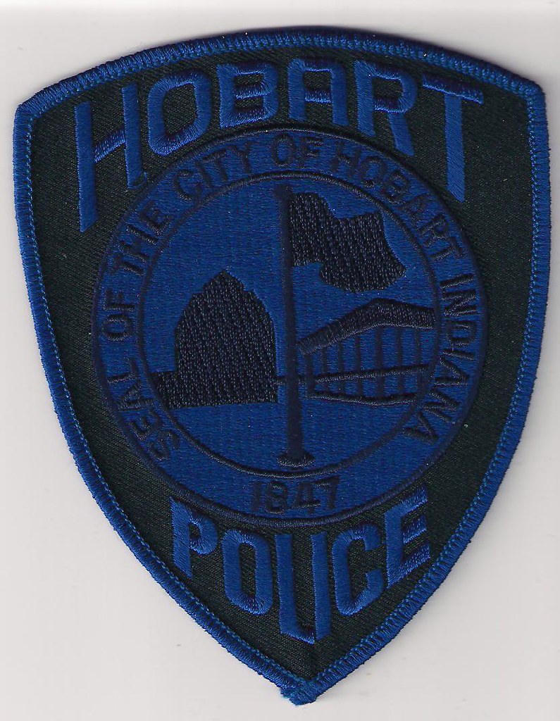 Hobart Police (blue) Indiana Patch Collectors Association Vice Presid Flickr