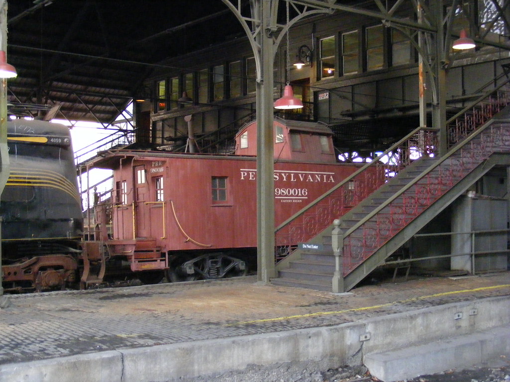 Wooden, Cupola Caboose The Pennsylvania Railroad construct… Flickr