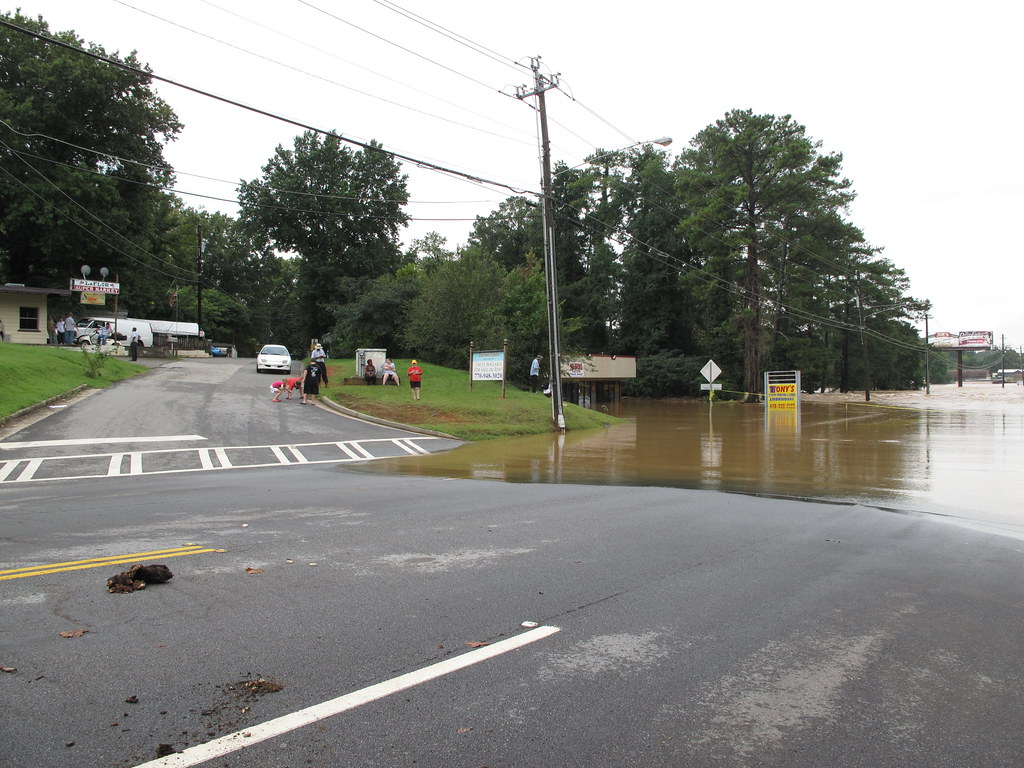 Atlanta Flood 2009 Highway 78 Metro Atlanta Flooding Flickr