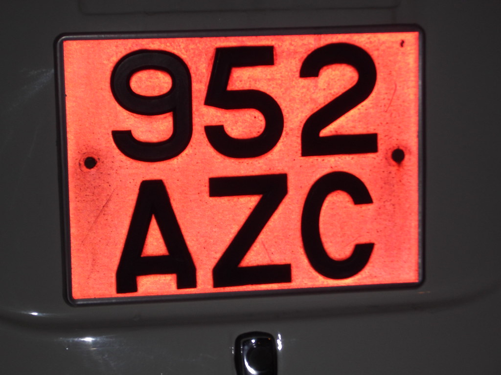 Southern Irish number plate ZC = Cathair Átha Cliath / Dub… Flickr