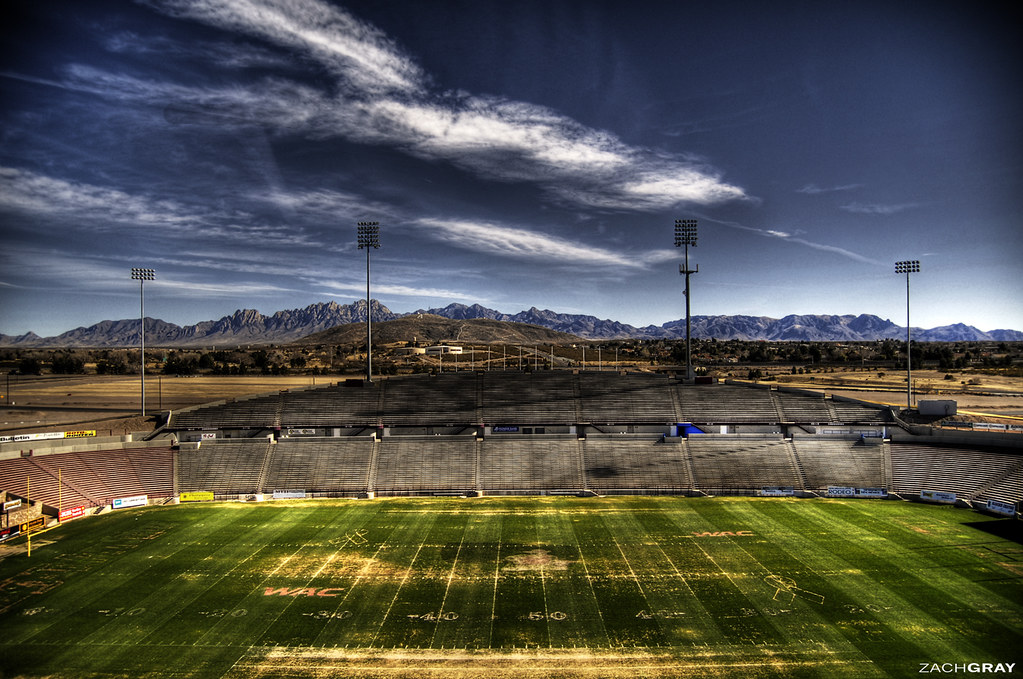 New Mexico State Football stadium HDR Zach Gray Flickr