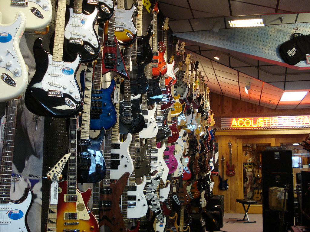 Guitar Center Houston guitars Fabricio Marvel Flickr
