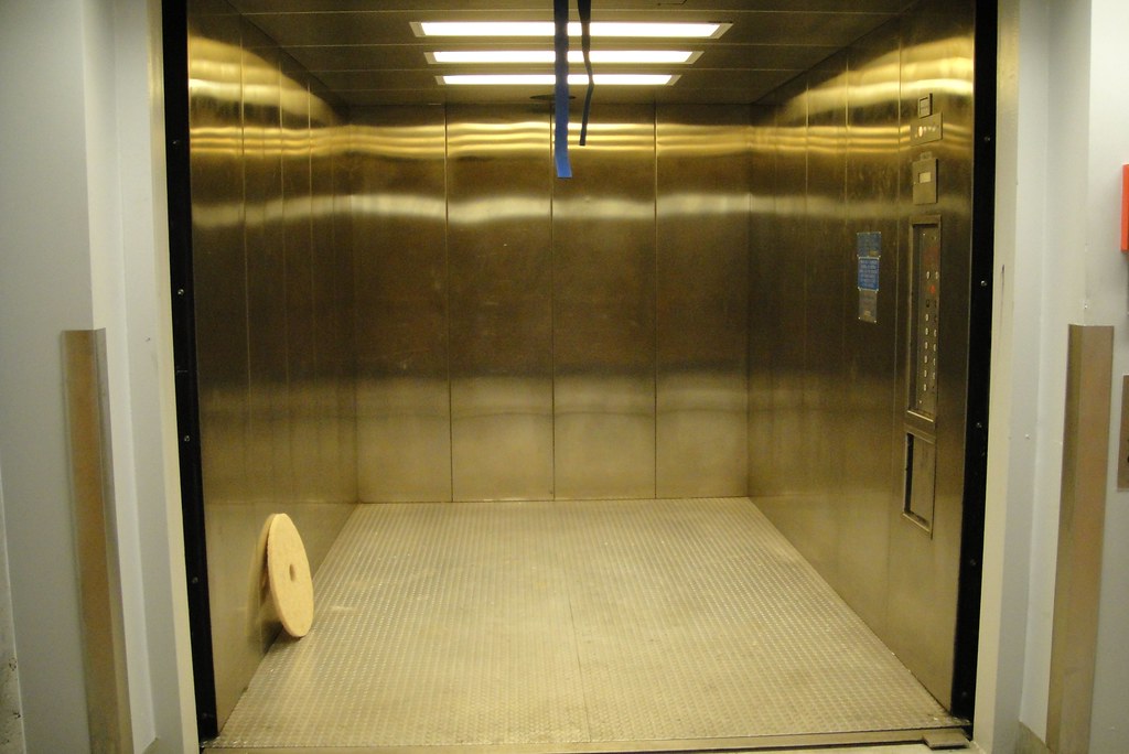 Dover Elevator in the love building in Ga tech atlanta ga