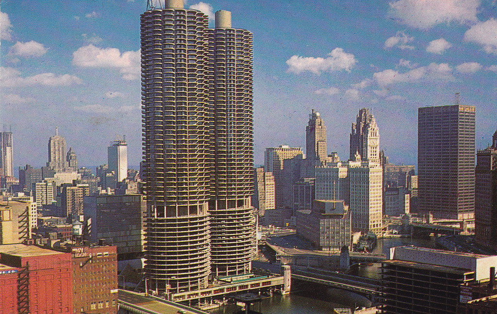 Marina City Chicago a photo on Flickriver