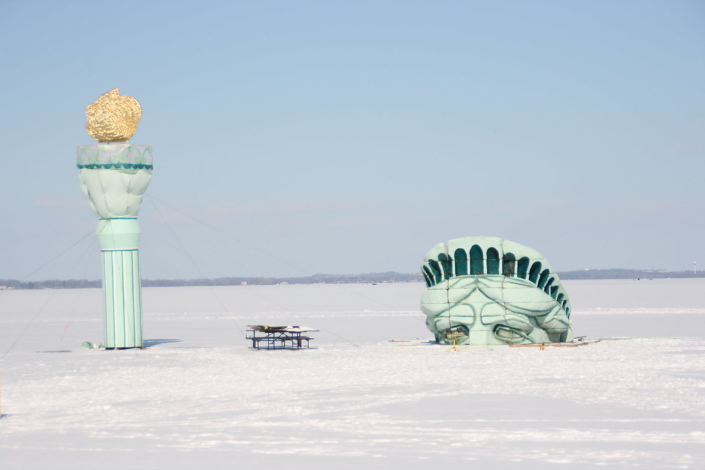 Day 45 Feb 14th Lady Liberty on Lake Mendota IMG_3976 Febr… Flickr
