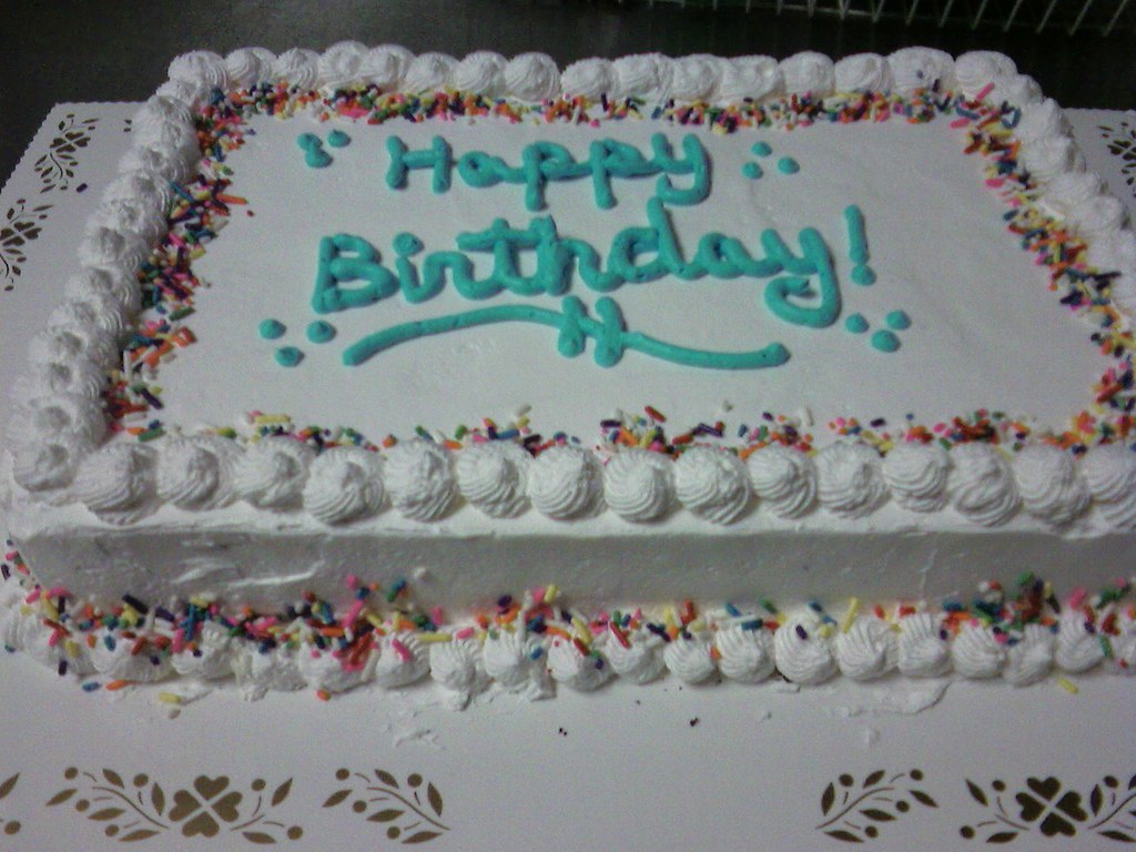 Rectangle Birthday Cake mkennedy3687 Flickr