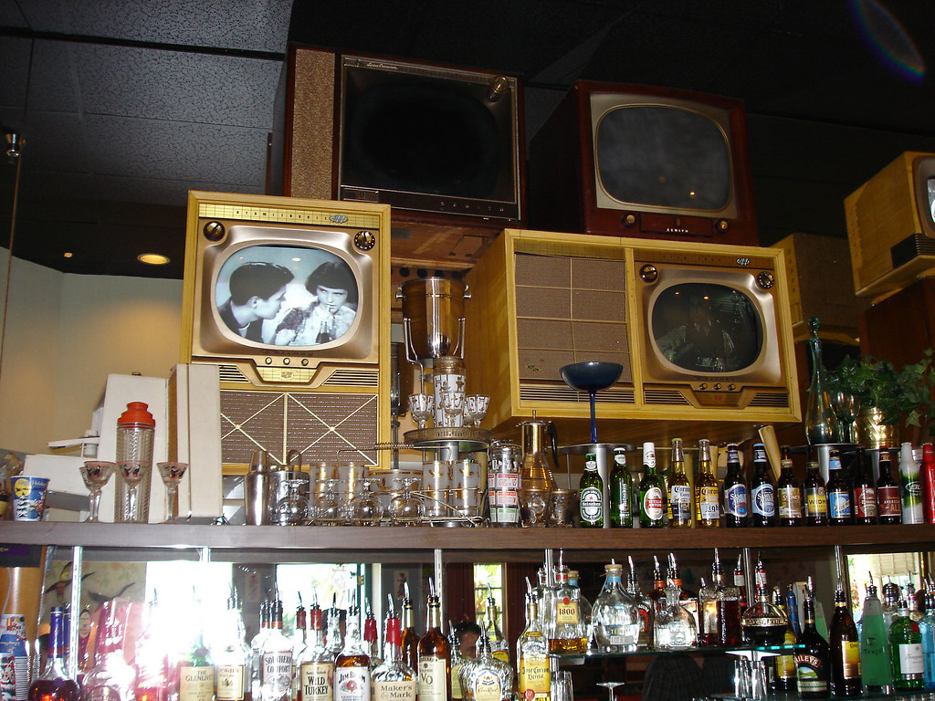 The Bar The five television sets at the bar were playing a… Flickr