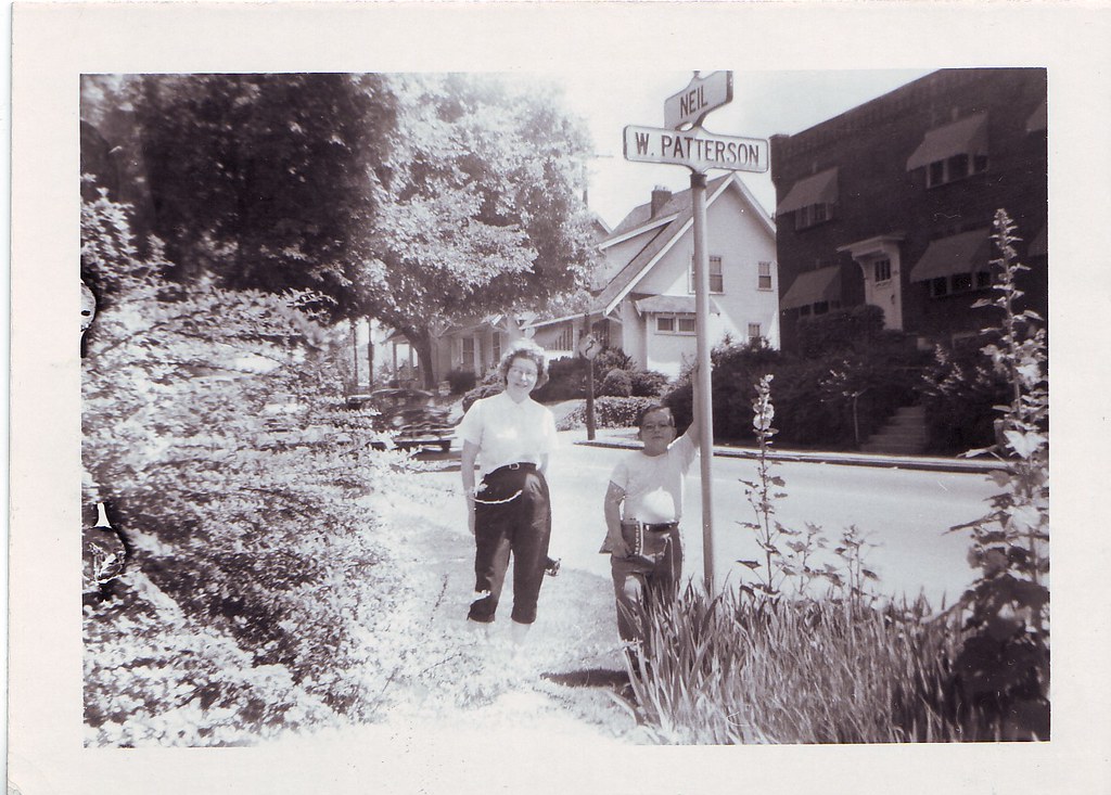 Ruth and Bill in Columbus near her apartment (Abt. 1956) Flickr