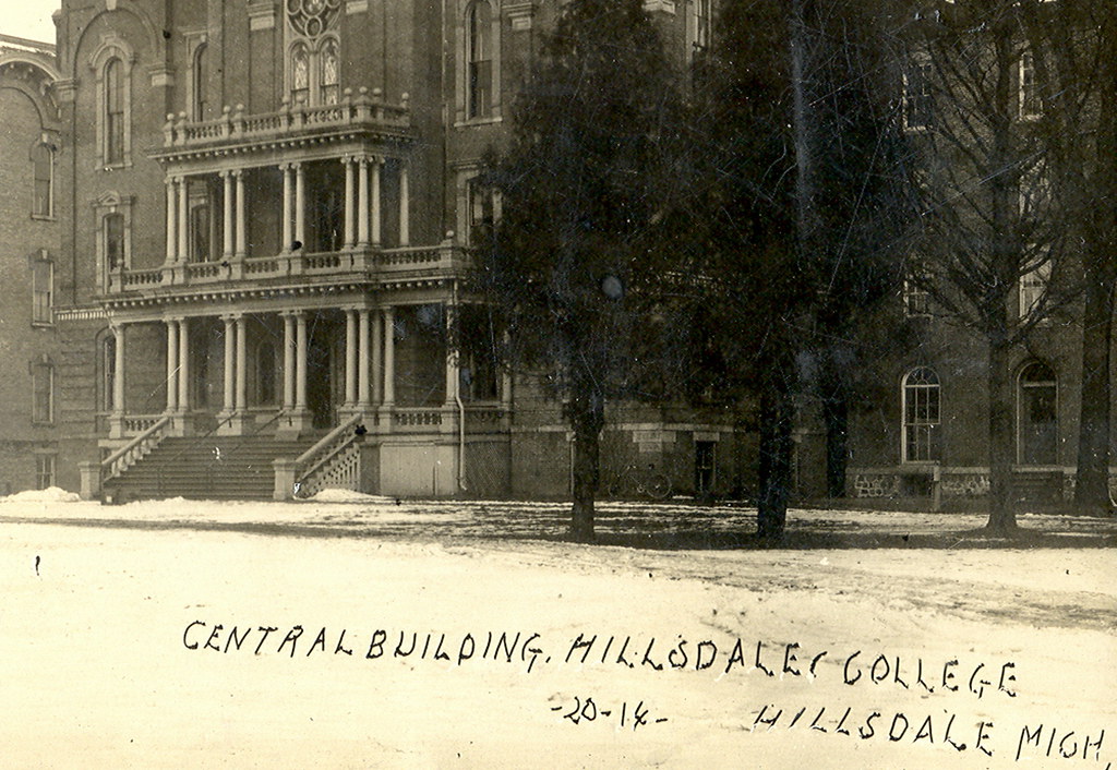 Hillsdale Mi Ornate Hillsdale College Central Building aCl… Flickr