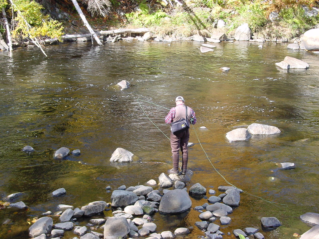 Lake Placid, NY fly fishing in Ausable River Guenther Lutz Flickr