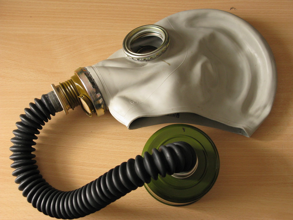 GP5 gas mask with hose and filter a photo on Flickriver