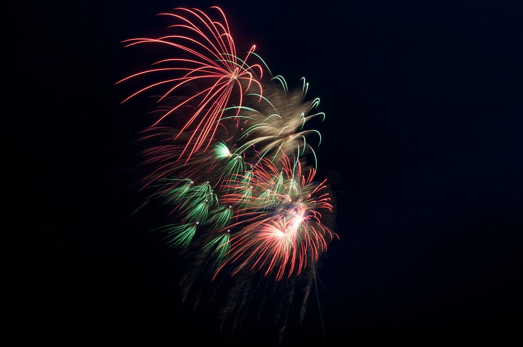 DSC_2583 Fireworks In Stowe, Vermont, On the Fourth of Jul… Flickr