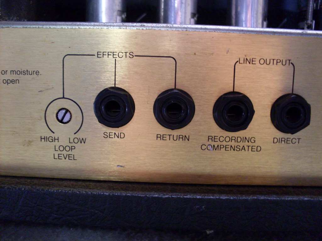 JCM 900 Effects Loop Marshall JCM 900, effects loop and li