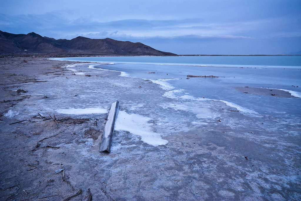 Shoreline Stansbury Island Great Salt Lake, Utah Jerry Staton