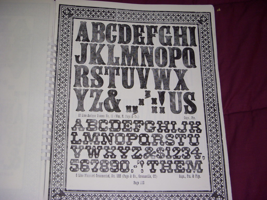 The Lyons Collection, Page 123 12Line Antique Tuscan No. … Flickr