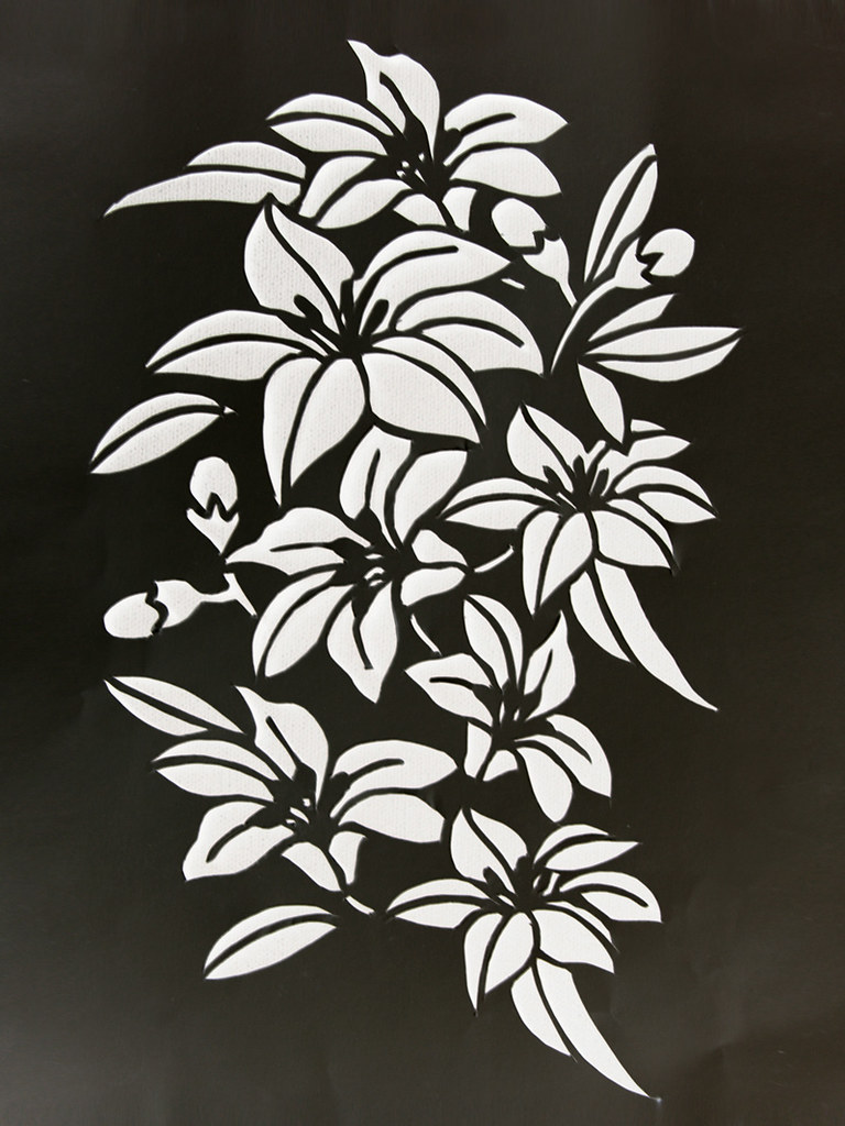 Flowers Stencils Flickr