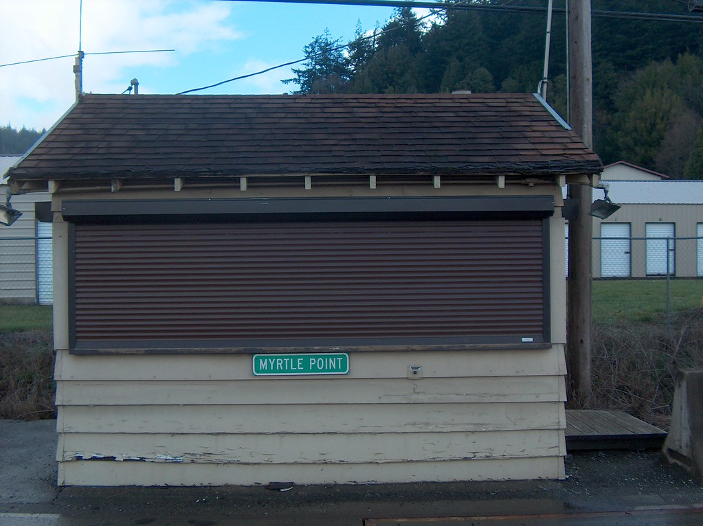 Myrtle Point Weigh Station before Oregon DOT has had to de… Flickr