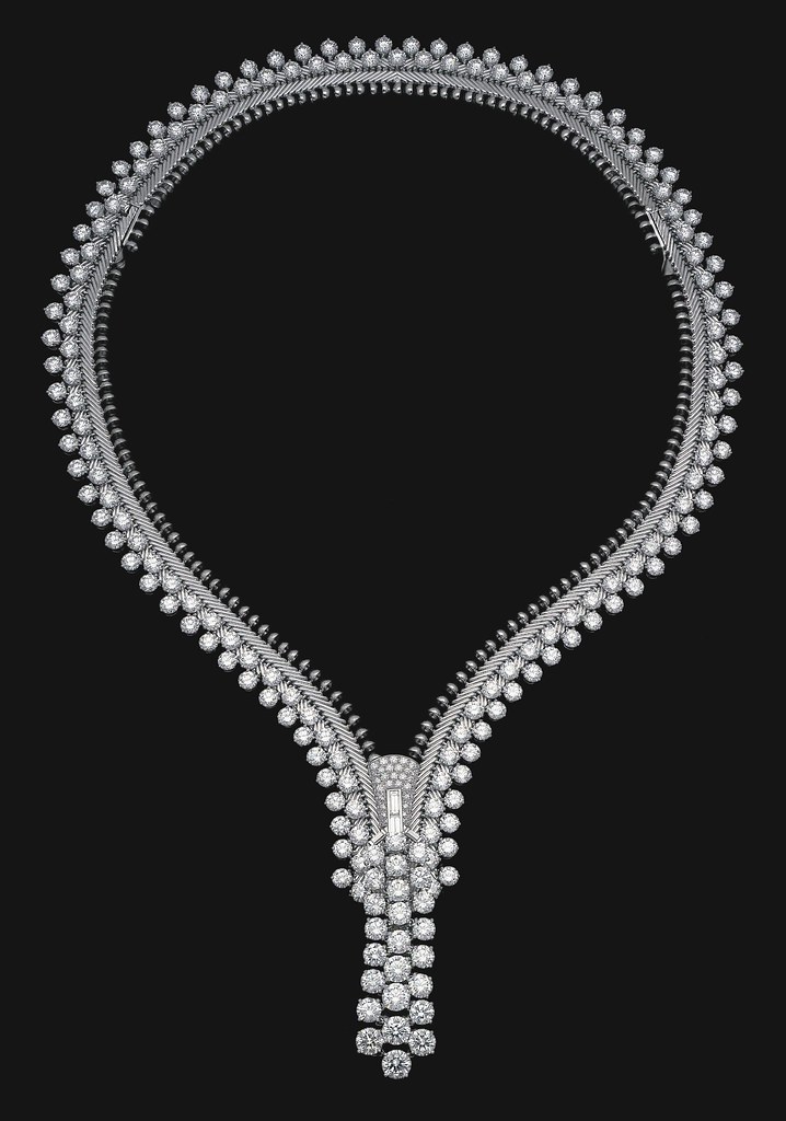 Van Cleef & Arpels 3 rangs zip necklace Van Cleef & Arpels Flickr
