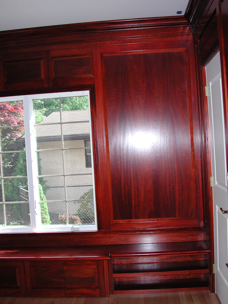 MAHOGANY LIBRARY MILLWORK after Architectural woodwork f… Flickr