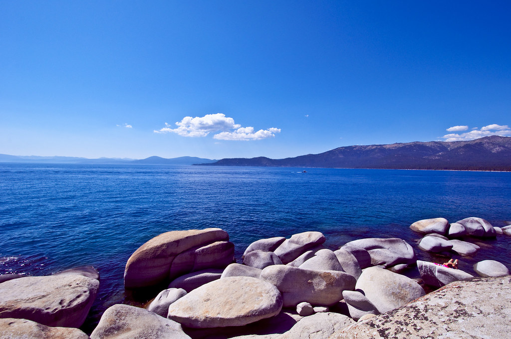 Northern Lake Tahoe, Nevada View across Lake Tahoe from No… Flickr