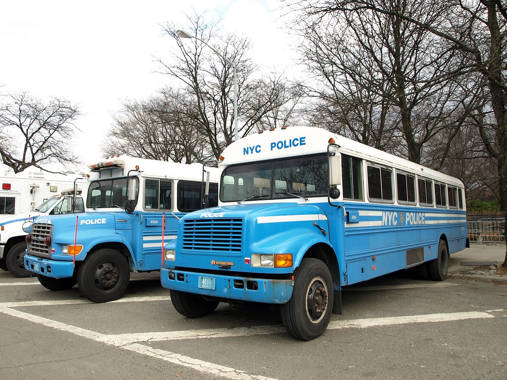PBSTF NYC Police Buses, Prospect Park, New York City Flickr